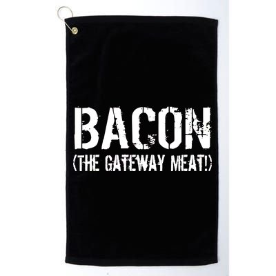 Bacon The Gateway Meat Platinum Collection Golf Towel