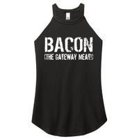 Bacon The Gateway Meat Women's Perfect Tri Rocker Tank