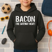 Bacon The Gateway Meat Kids Hoodie