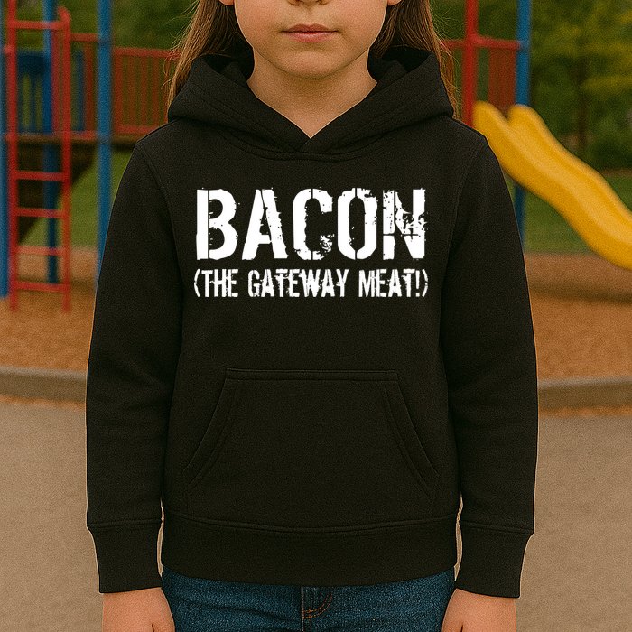 Bacon The Gateway Meat Kids Hoodie