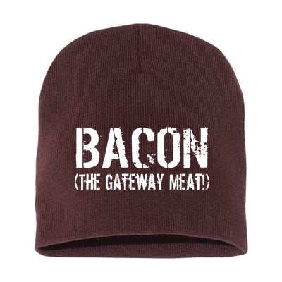 Bacon The Gateway Meat Short Acrylic Beanie