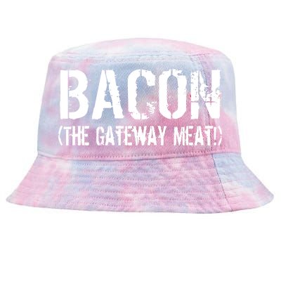 Bacon The Gateway Meat Tie-Dyed Bucket Hat