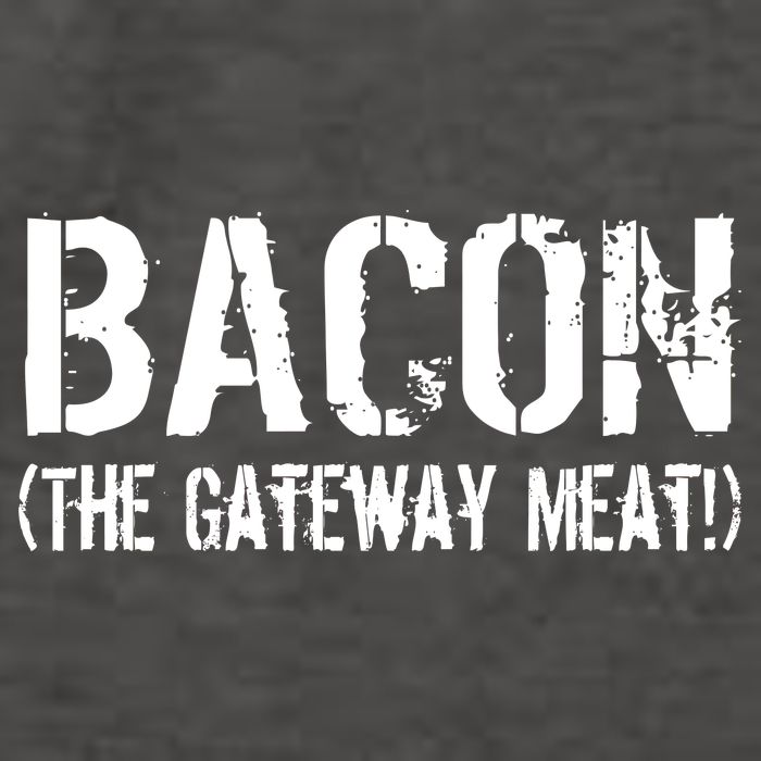 Bacon The Gateway Meat Vector Backpack