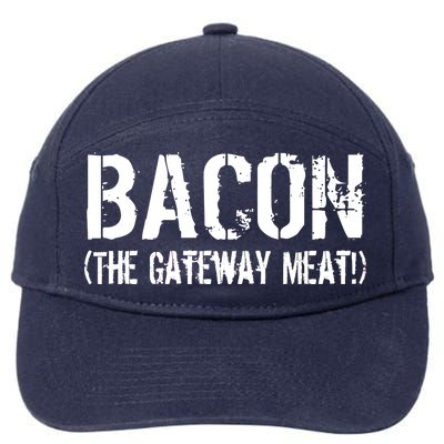 Bacon The Gateway Meat 7-Panel Snapback Hat