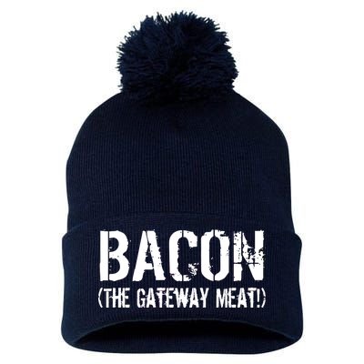 Bacon The Gateway Meat Pom Pom 12in Knit Beanie