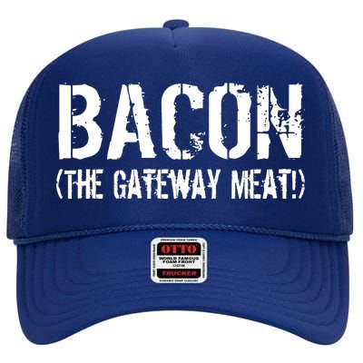 Bacon The Gateway Meat High Crown Mesh Back Trucker Hat