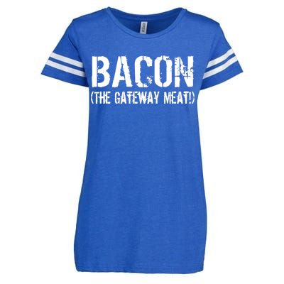 Bacon The Gateway Meat Enza Ladies Jersey Football T-Shirt