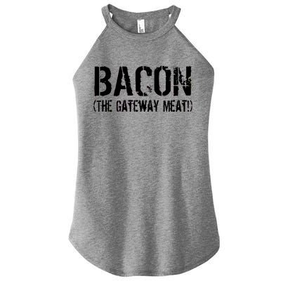 Bacon The Gateway Meat Women’s Perfect Tri Rocker Tank