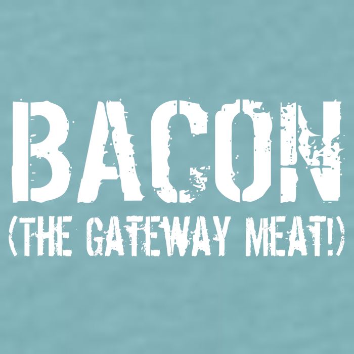 Bacon The Gateway Meat Sueded Cloud Jersey T-Shirt