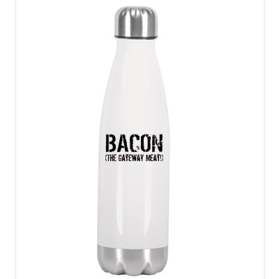 Bacon The Gateway Meat Stainless Steel Insulated Water Bottle