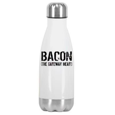 Bacon The Gateway Meat Stainless Steel Insulated Water Bottle