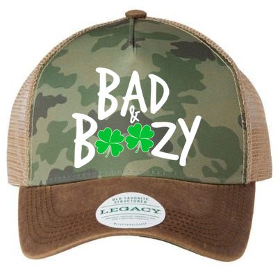 Bad and Boozy Irish Beer Legacy Tie Dye Trucker Hat