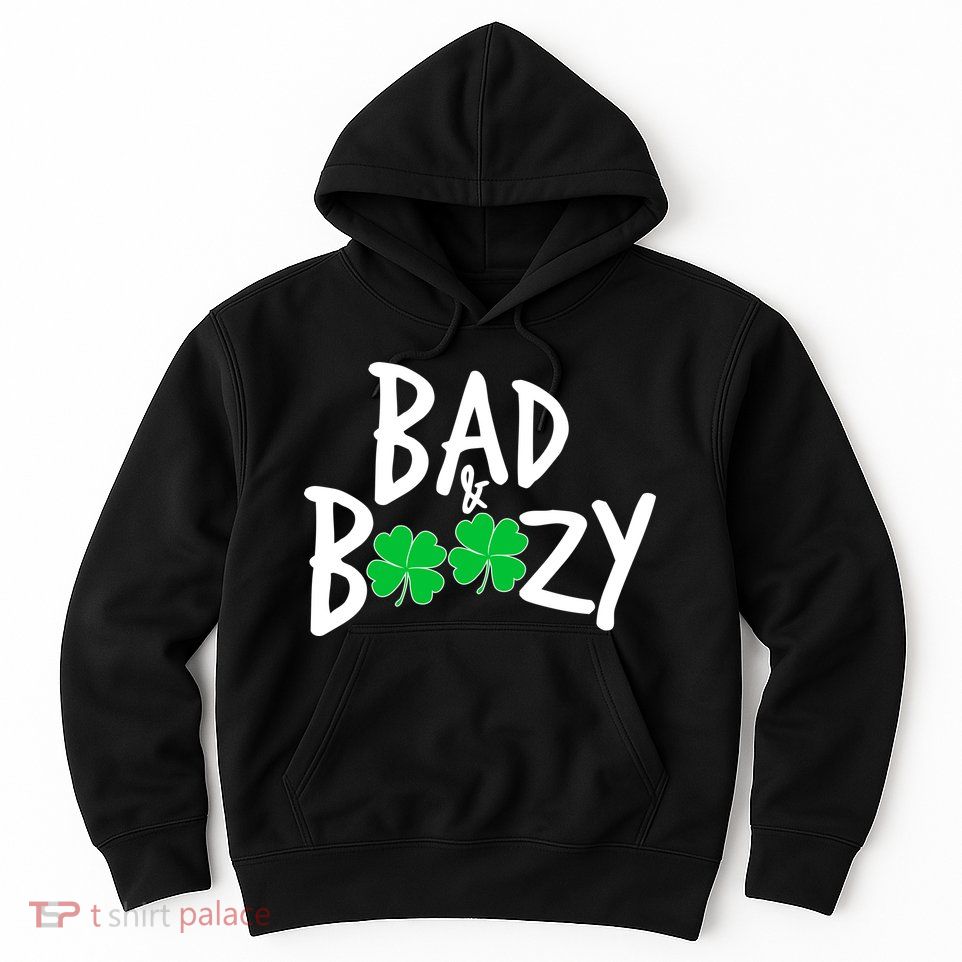 Bad and Boozy Irish Beer Hoodie