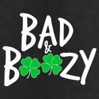 Bad and Boozy Irish Beer Adult Drive Performance Visor