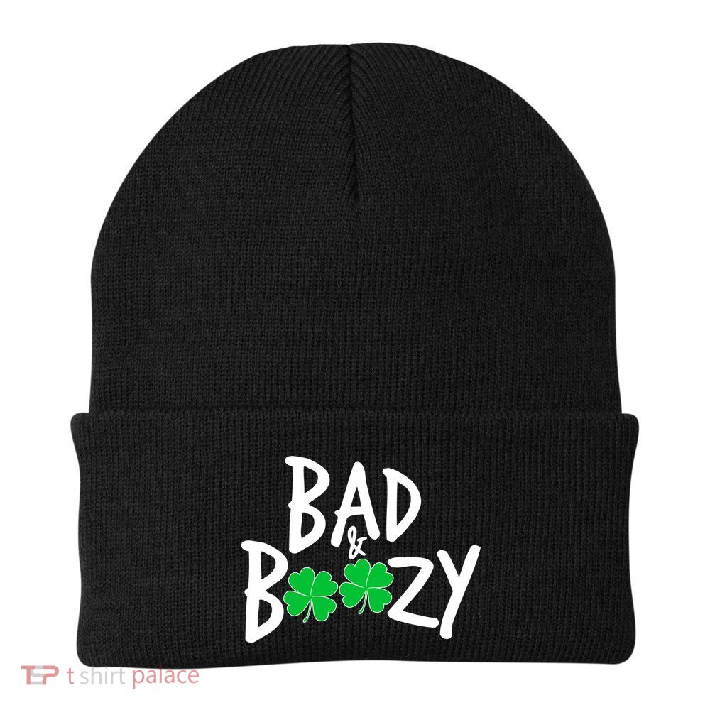 Bad and Boozy Irish Beer Beanie