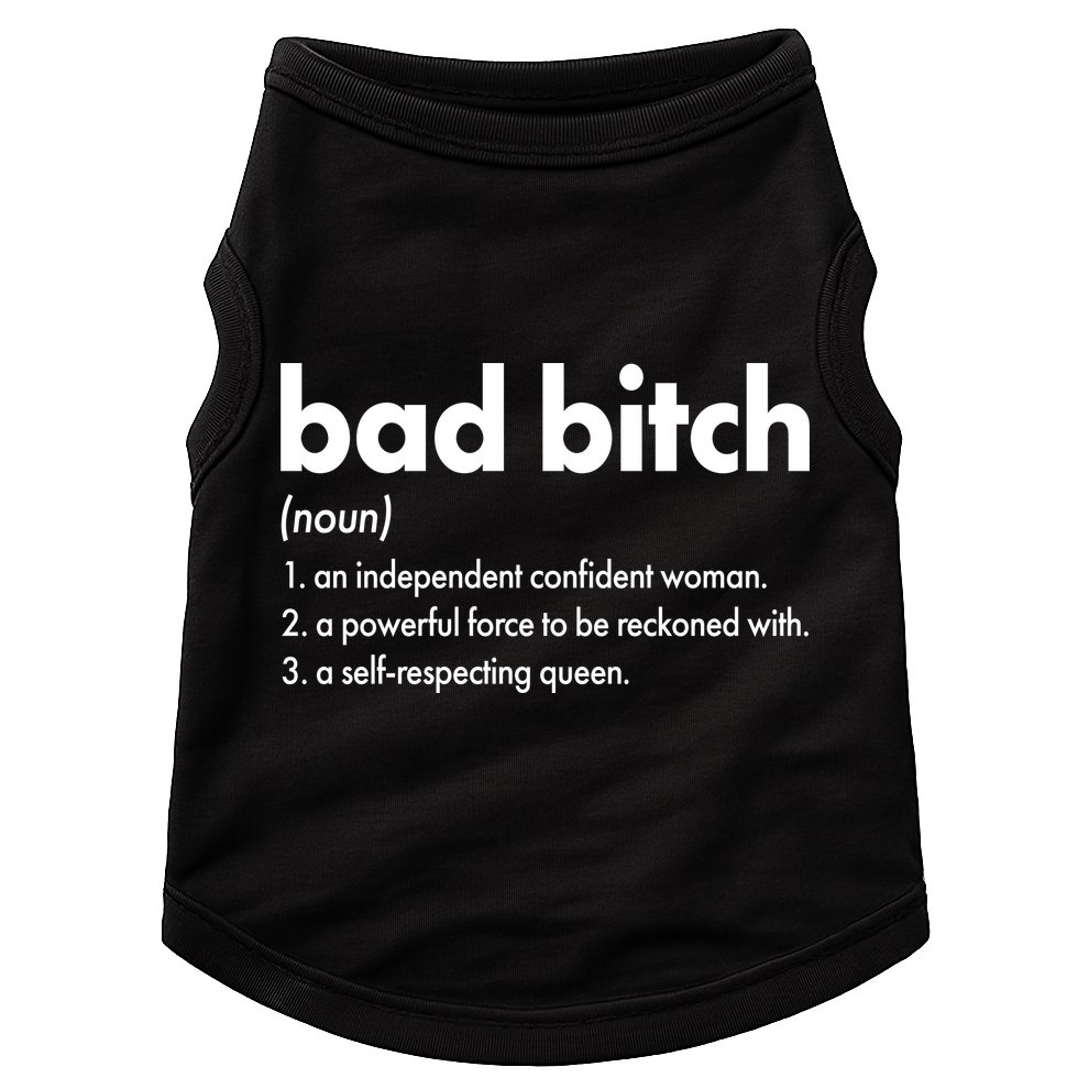 Bad Bitch Definition Doggie Tank