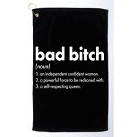 Bad Bitch Definition Golf Towel