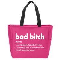 Bad Bitch Definition Zip Tote Bag