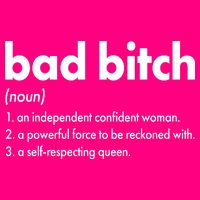 Bad Bitch Definition Zip Tote Bag