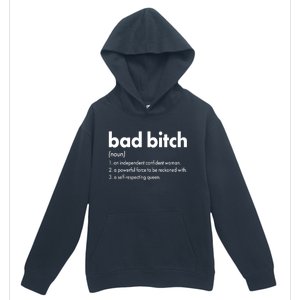 Bad Bitch Definition Urban Pullover Hoodie