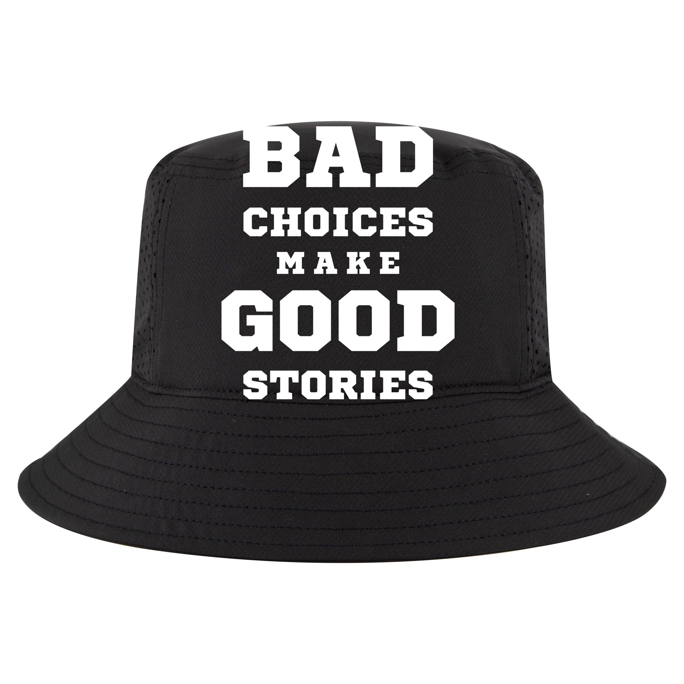 Bad Choices Make Good Stories Cropped Pullover Crew
