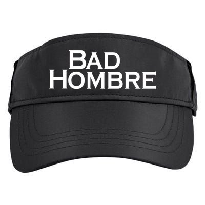 Bad Hombre Classy Logo Adult Drive Performance Visor