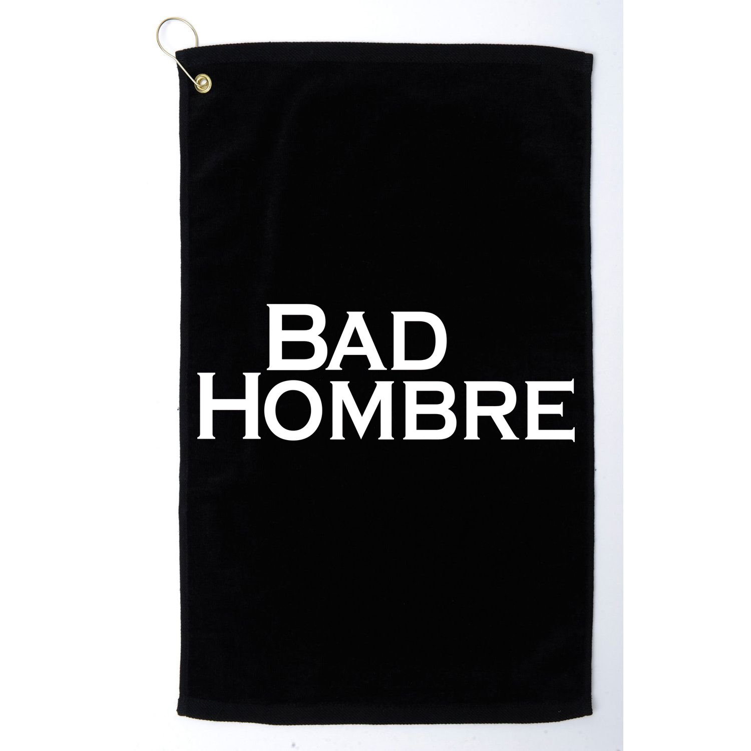Bad Hombre Classy Logo Golf Towel