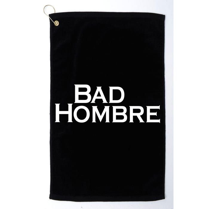 Bad Hombre Classy Logo Golf Towel