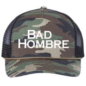 Bad Hombre Classy Logo Retro Rope Trucker Hat Cap