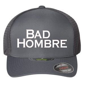 Bad Hombre Classy Logo Flexfit Unipanel Trucker Cap