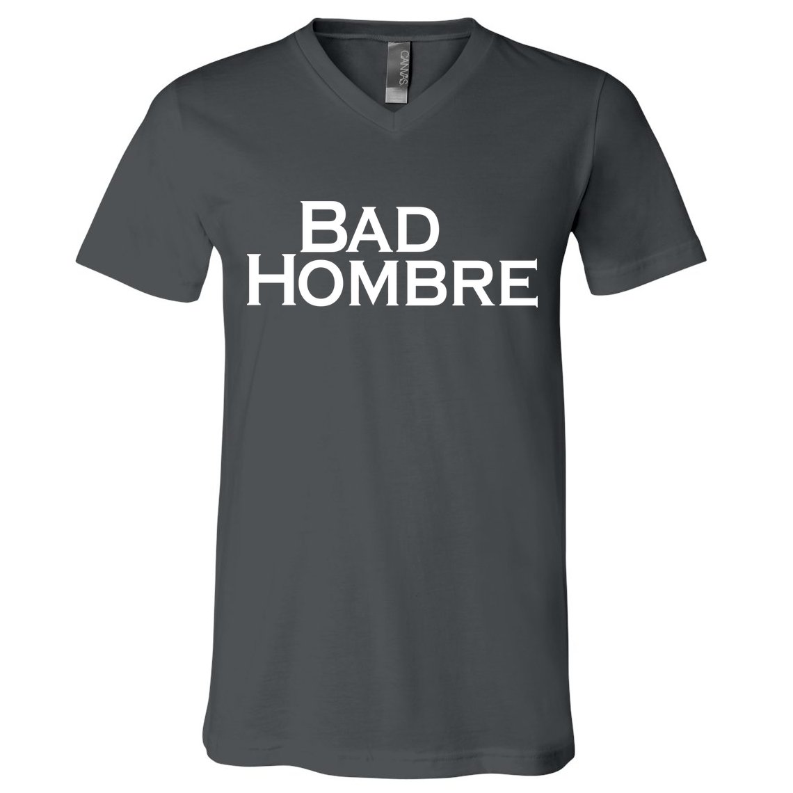 Bad Hombre Classy Logo V-Neck T-Shirt