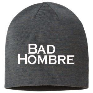 Bad Hombre Classy Logo Sustainable Beanie