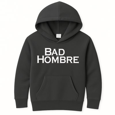 Bad Hombre Classy Logo Kids Hoodie