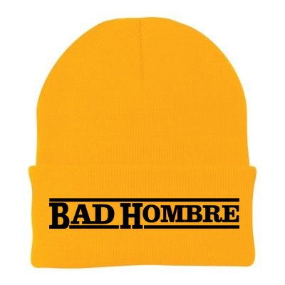 Bad Hombre Stamp Knit Cap Winter Beanie