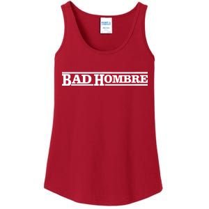 Bad Hombre Stamp Ladies Essential Tank