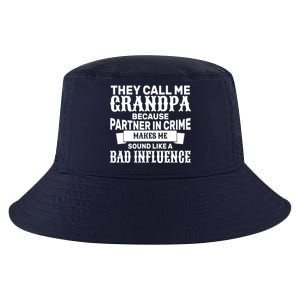 Bad Influence Grandpa Cool Comfort Performance Bucket Hat