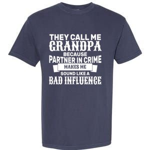 Bad Influence Grandpa Garment-Dyed Heavyweight T-Shirt