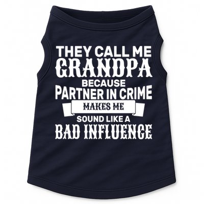 Bad Influence Grandpa Doggie Tank