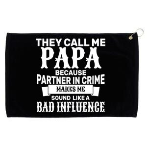 Bad Influence Papa Grommeted Golf Towel