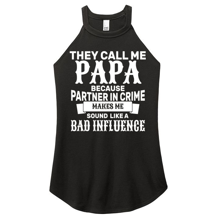 Bad Influence Papa Women's Perfect Tri Rocker Tank