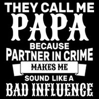Bad Influence Papa Wool Snapback Cap