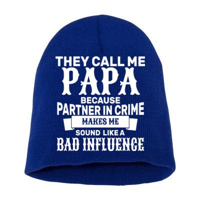 Bad Influence Papa Short Acrylic Beanie