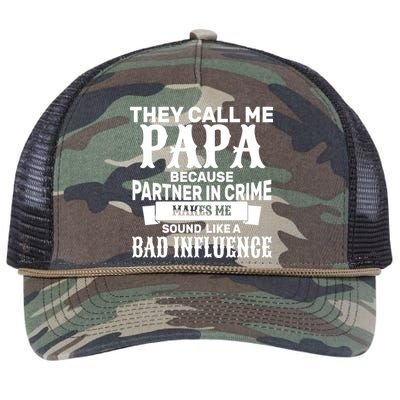 Bad Influence Papa Retro Rope Trucker Hat Cap