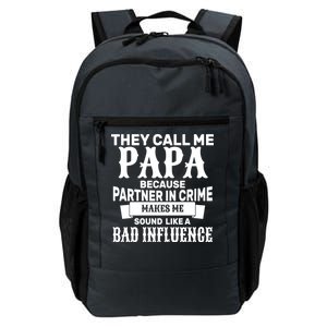 Bad Influence Papa Daily Commute Backpack