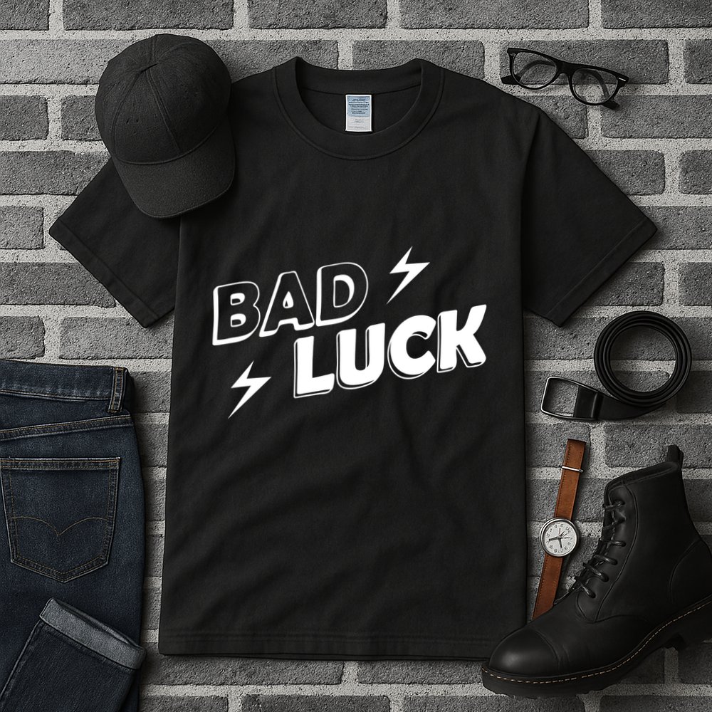 Bad Luck Lightning Tall T-Shirt