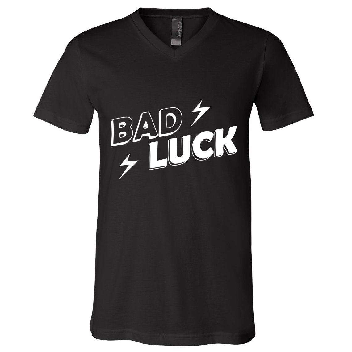 Bad Luck Lightning V-Neck T-Shirt