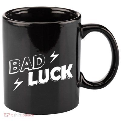 Bad Luck Lightning 11oz C Handle Ceramic Mug