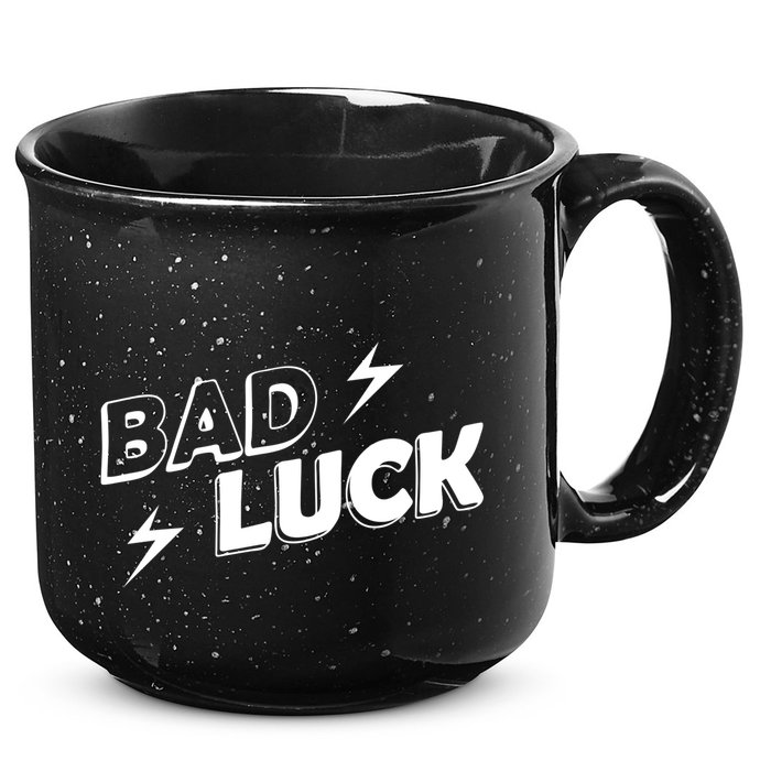 Bad Luck Lightning 15oz Campfire Ceramic Mug