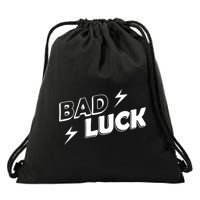 Bad Luck Lightning Drawstring Bag