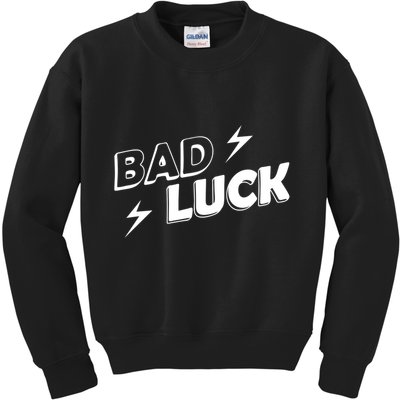 Bad Luck Lightning Kids Sweatshirt